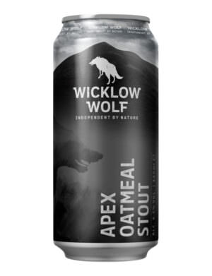 Wicklow Wolf, Apex Oatmeal Stout 6.5% 44cl Can