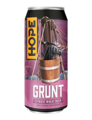 HOPE Grunt Wheat Beer 4.8% 44cl Can - The Wine Centre