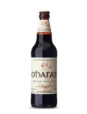O'Hara's Leann Folláin Stout 50cl Bottle
