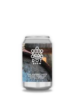 DOT Brew Barrel Aged Adventures of Extra Stout 33cl Can