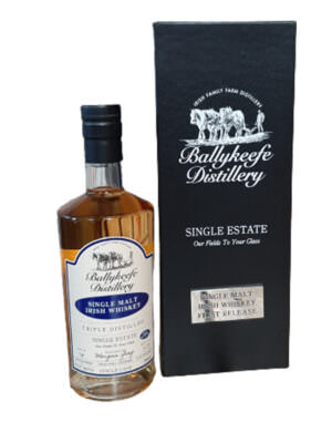 Ballykeefe Distillery First Release Single Malt Irish Whiskey