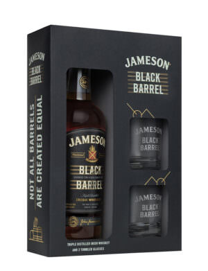 Jameson black Barrel Glass pack