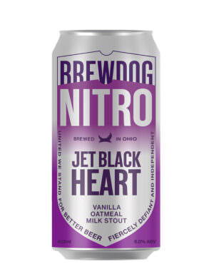 BrewDog Jet Black Heart Nitro 44cl Can