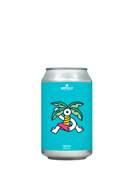 Hopfully Graciosa Tropical IPA 33cl Can - Hopfully Beer - The Wine Centre