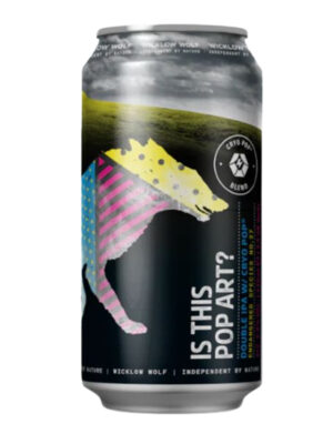 Wicklow Wolf Is This Pop Art DIPA 44cl Can