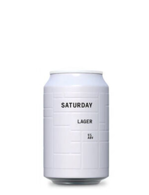 And Union Saturday Lager 33cl Can