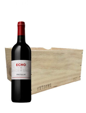 Echo De Lynch Bages Pauillac Wooden Case 6x75cl Bottles