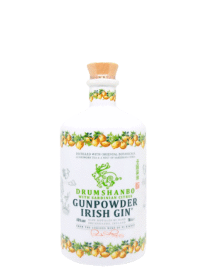 Drumshanbo Gunpowder Sardinian Citrus Irish Gin Ceramic Bottle 70cl