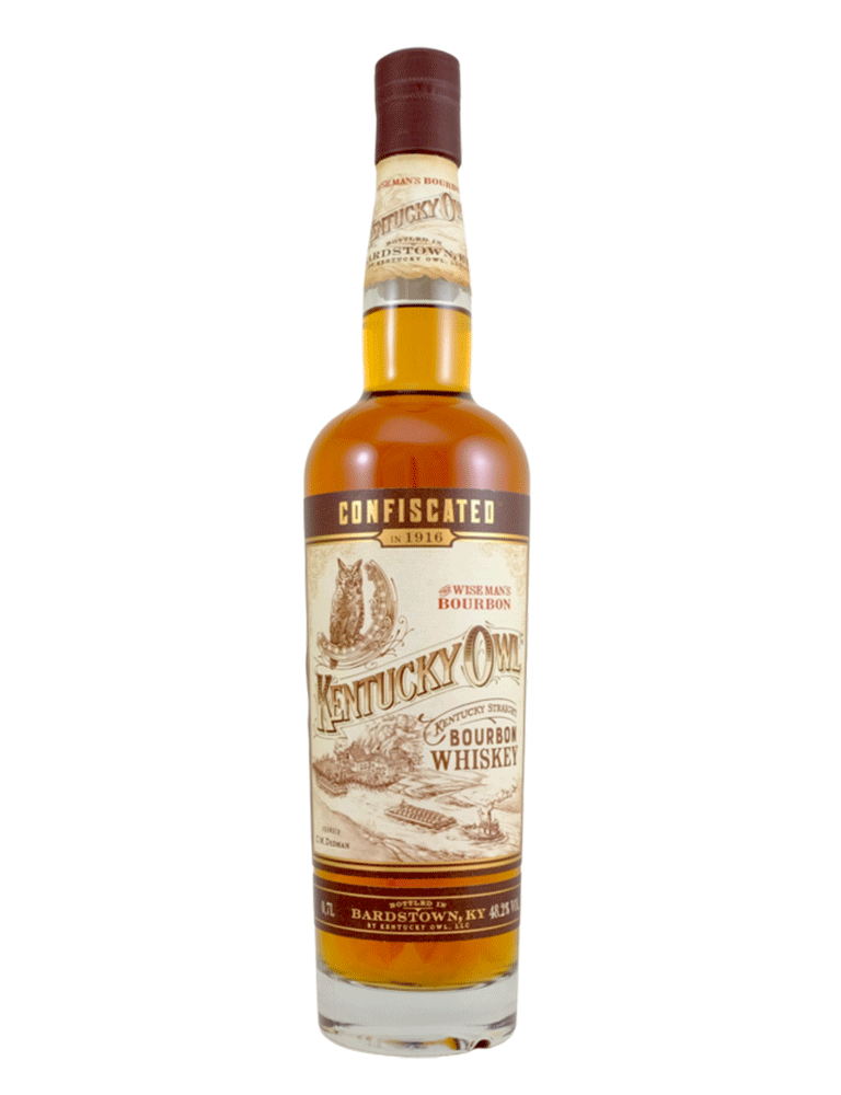 Kentucky Owl “Confiscated” Straight Bourbon Whiskey 75cl