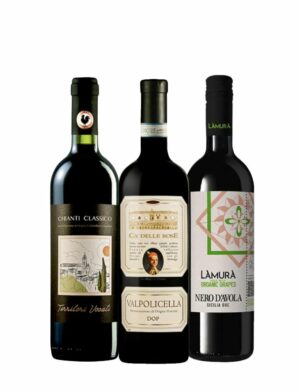 Italian Red Wine 3 Bottle Selection